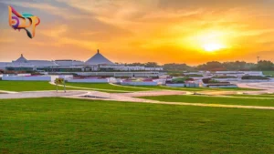 Al Mamazar beach park view