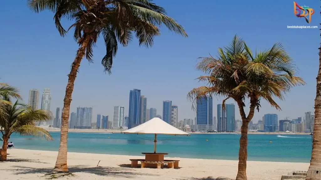 Al Mamzar Beach Dubai view image