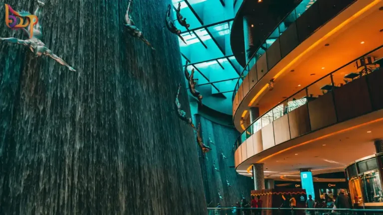 Dubai Mall Waterfall Image